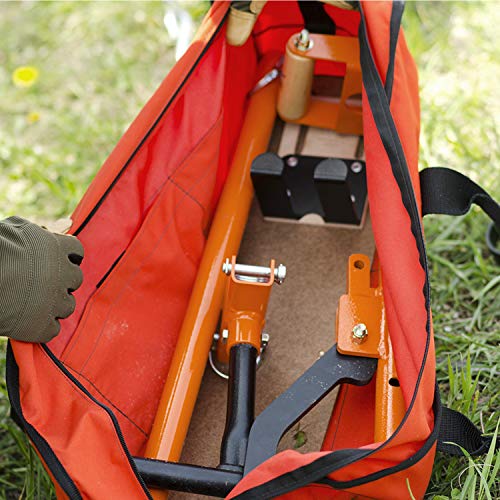 Chainsaw Bag Carrying Case Portable Protection Waterproof Holder Fit for Stihl Husqvarna 12''/14''/16'' Chainsaw Storage Bag(Orange)