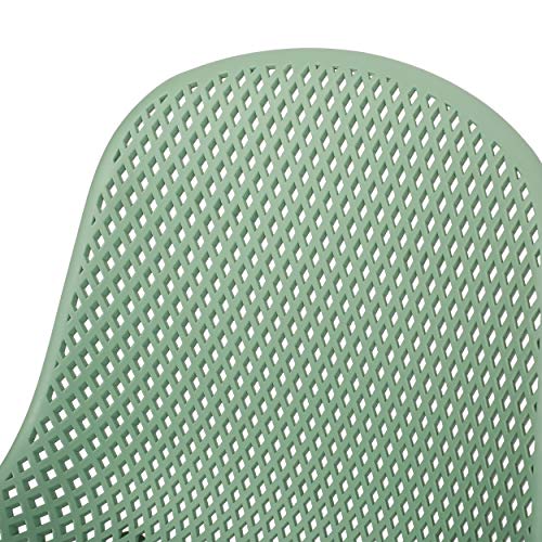 Christopher Knight Home Darleen Outdoor Dining Chair (Set of 2), Green