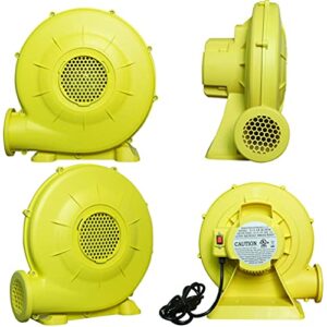 1.25HP(950w) Air Blower, Pump Fan Commercial Inflatable Bouncer Blower, Perfect for Inflatable Bounce House, Jumper, Bouncy Castle （UL certification）