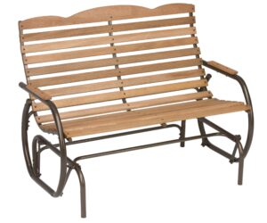 jack post cg-44z country garden double glider, bronze