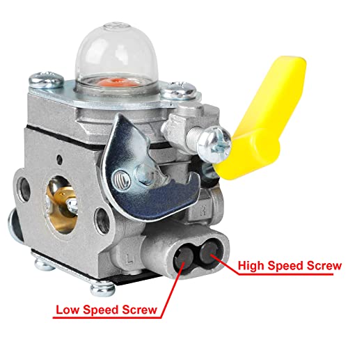 HUZTL CS26 Carburetor for Ryobi Homelite SS26 SS30 CS30 25cc 26cc 30cc Trimmer Blower Weed Eater Parts 308054043 308054013 308054003 308054077 C1U-H60