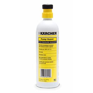 karcher pump guard – anti-freeze protection & lubrication formula for electric & gas power pressure washers – 16oz