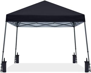 abccanopy stable pop up outdoor canopy tent, black