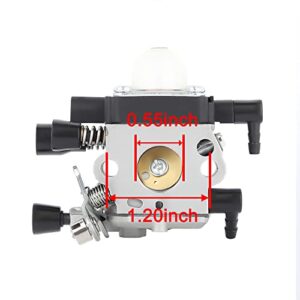 Hayskill Carburetor Carb for Sthil MM55 MM55C Zama C1Q-S202A Carb Replaces 4601-120-0600