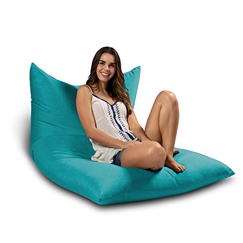 Jaxx Finster Outdoor Lounge bean bag chair, Aruba Blue