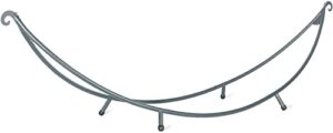 eno – solopod xl hammock stand – outdoor stand for camping, traveling, a festival, patio furniture, or the beach – charcoal