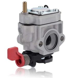 Alibrelo WYC-6 Carburetor for Homelite Ryobi UT-08072 UT-08572 UT-08042 UT-08542 UT-08542-A UT-08542-B UT-08012 UT-08512 UT-08512-A UT-08512-B Blower Replace 308028004 with 98760 900952001 Air Filter