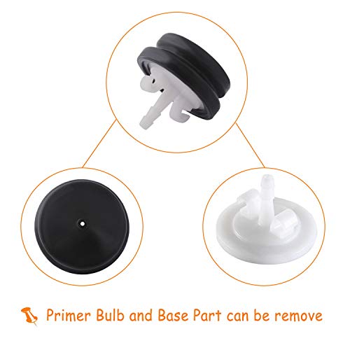 667460 Primer Bulb for Compatible with Toro Lawn-BOY 66-7460 Replacement Stens 120-440, CCR-3650, CCR-1000, CCR-2000, FSL90-0071 Snowblower Parts (5 Pack)