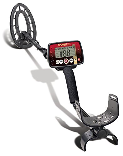 Fisher F22 Weatherproof Metal Detector with 9 Inch Weatherproof Coil, All-Purpose, High-Sensitivity, Deep Seeking Metal Detector, Pinpoint, Easy to Use