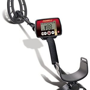Fisher F22 Weatherproof Metal Detector with 9 Inch Weatherproof Coil, All-Purpose, High-Sensitivity, Deep Seeking Metal Detector, Pinpoint, Easy to Use