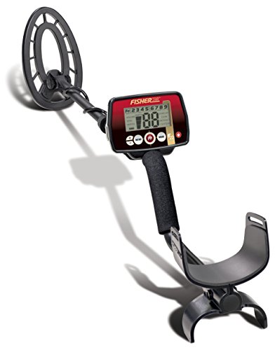 Fisher F22 Weatherproof Metal Detector with 9 Inch Weatherproof Coil, All-Purpose, High-Sensitivity, Deep Seeking Metal Detector, Pinpoint, Easy to Use