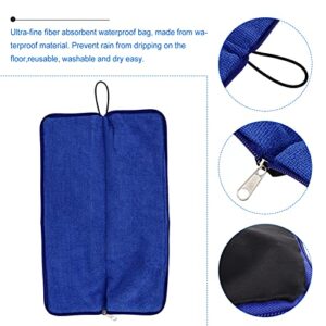 Homoyoyo Umbrella Bag 3pcs Umbrella Pouch Folding Umbrella Bag Portable Umbrella Cover Bag Umbrella Wet Bag for Home Car 35cm Red Umbrella