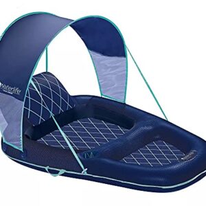 waterlife Ultimate Sunshade Recliner Fabric mesh Covered Pool Lounge