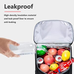 Insulated Cooler Backpack Leakproof 38 Cans Lightweight Waterproof Picnic Backpack