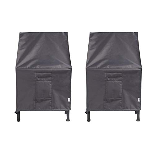 TRIARMOR Patio Chair Waterproof Cover High Back Outdoor Chair Cover, Set of 2