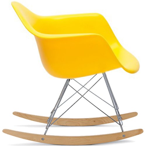 2xhome EMRocker(Yellow) Rocking Chair