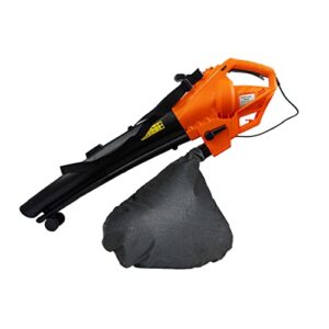 leaf blower,leaf vacuum 3 in 1 blowers for lawn care electric leaf blower 3000w with 35l collection bag, holywarm leaf mulcher 10:1 shedding ratio 10m cable