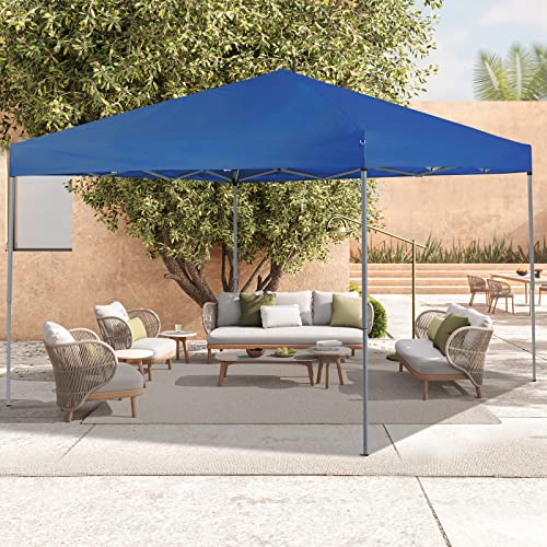 Canopy Tent Outdoor Canopy Party Shade 10 x 10ft Portable Pop Up Canopy Event Tent Party Tent Water Resistant Spacious Summer Cover Instant Canopy Shelter Tent with Wheeled Carry Bag