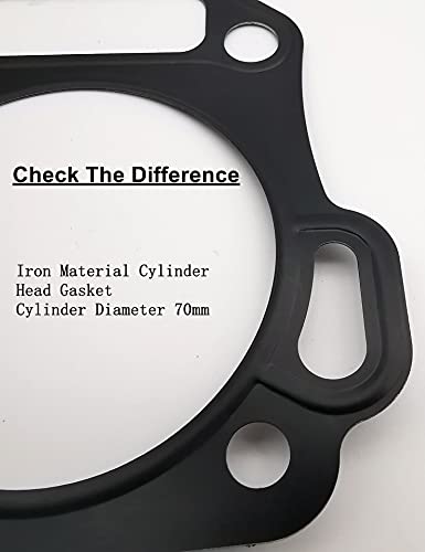 YAMAKATO Predator 212 cc Coleman Ct200u Gasket Kit for Honda GX160 GX200 and Clone Engines & Generators 2 Packs OEM Cylinder Head Valve Cover Carburetor Muffler Crankcase Gasket with Oil Seals