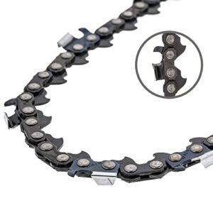 8TEN Full Chisel Skip Tooth Chainsaw Chain 24 Inch .050 3/8 84DL For Husqvarna 455 Rancher Echo CS-590 Stihl (2 Pack)