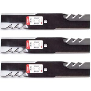 3pk oregon 596-308 g5 gator blades for 48″ hustler 795757, 796623, 796631