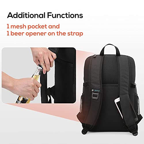TOURIT Cooler Backpack Double Deck Lunch Backpack with Insulated Leakproof Cooler Bag for Men Women Work, Picnics, Hiking, Camping, Beach, Park or Day Trips, 28L