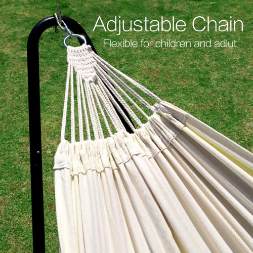 Gafete Hammocks with Stand Included Space Saving Steel V-Stand Heavy ...