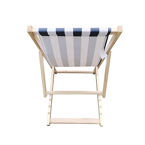 XJIAOYA Hanging Chair Beach Hanging Chair Set Terrace Leisure Chair Terrace Furniture Outdoor Lounger Beach Chair Wooden Folding Adjustable Frame