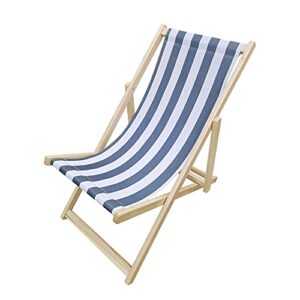 XJIAOYA Hanging Chair Beach Hanging Chair Set Terrace Leisure Chair Terrace Furniture Outdoor Lounger Beach Chair Wooden Folding Adjustable Frame