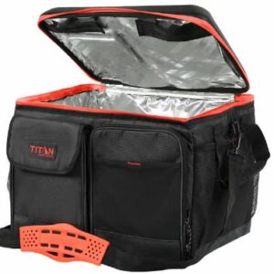 Titan 50-Can Collapsible Cooler Red