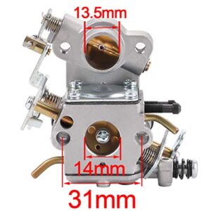 Hipa C1M-W26C 545070601 Carburetor 530057925 for Poulan Pro PP3416 PP3516 PP3816 PP4018 PP4218 PPB3416 SM4218AV Gas Chainsaw