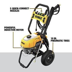 DEWALT Electric Pressure Washer, Cold Water, 2400-PSI, 1.1-GPM, Corded (DWPW2400)