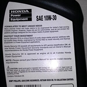 Honda EU3000 Generator Tune-Up Kit, (1) 08207-10w30 Quart Oil, (1) 98079-55846 Spark Plug & (1) 17211-ZS9-A02 Air Filter