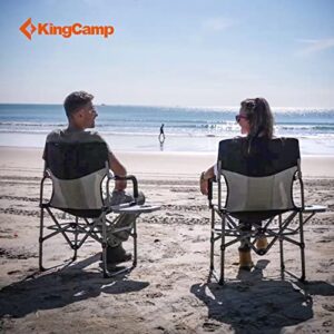 KingCamp Camping Chair Lawn Chair Folding Camping Chair for Adults Folding Camp Chair with Lumbar Support