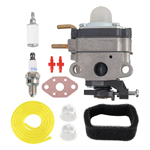 Carbhub TBP6160 TB4BP TB4BPEC 753-05676A Carburetor for Troy-Bilt TB4BP (41AR4BPG966) TBP6160 TB4BPEC Backpack Blower 753-05676A Carburetor with Air Fuel Filter