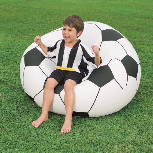 UP IN & OVER Soccer Ball Inflatable Chair