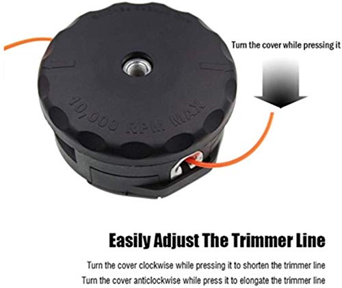 Trimmer Head for Echo Speed Feed 400 SRM-225 SRM-230 SRM-210 Echo Weed Eater Pas210 Pas211 Pas225- Adapter NOT Included, Screw Model-M10*1.25