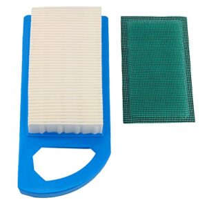 Harbot 5079K 794421 797007 698413 Air Filter + 697292 Pre-Filter for 334376 697775 697152 21A902 21A907 21A707 21A807 21A977 21A907 8-13.5 HP AVS Engines with Fuel Filter Spark Plug