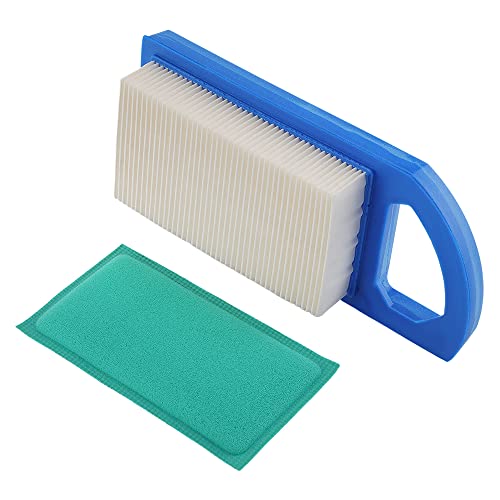 Harbot 5079K 794421 797007 698413 Air Filter + 697292 Pre-Filter for 334376 697775 697152 21A902 21A907 21A707 21A807 21A977 21A907 8-13.5 HP AVS Engines with Fuel Filter Spark Plug