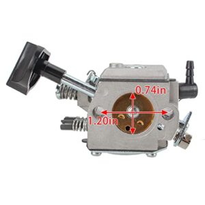 Carhub BR400 Carburetor for Stihl SR320 SR340 SR380 SR400 SR420 BR320 BR340 BR380 BR400 BR420 Backpack Blowers Replaces 4203-120-0601 4203-120-0603 4203-120-0605 for Walbro HD-4A HD-4B HD-13B