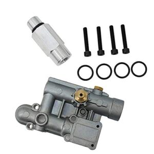 XEEQKLHW Mingdun 4 Bolt Replacement Manifold Pressure Washer Manifold Kit with for 16031 190627GS 190574GS 020228 EXWGV1721