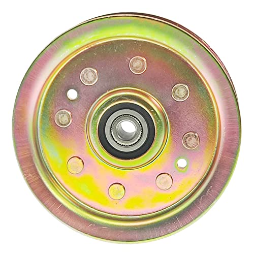 Antanker Flat Idler Pulley Replaces for Cub Cadet 756-04129 956-04129 956-04129C 756-04129B 756-04129C MTD 753-08171 Fits 38" 42" 46" 54" Decks