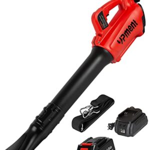 Vpment 460CFM 117MPH 18V Electric Cordless Leaf Blower-6 Adjustable Speeds，4.0 Ah Battery（Charger Included）