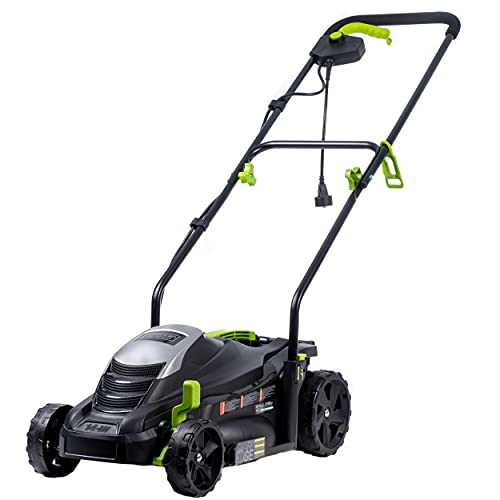 American Lawn Mower Company 50514 14" 11-Amp Corded Electric Lawn Mower, Black