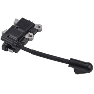 Hipa 291337001 Ignition Coil for Ryobi RY251PH RY252CS RY253SS RY254BC 25cc 25.4cc String Trimmer + Spark Plug