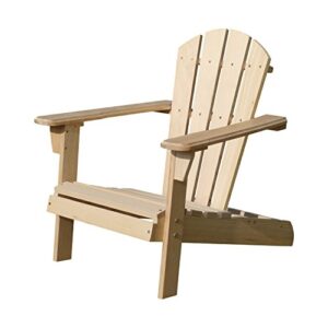 merry garden kids foldable wooden adirondack chair, children’s outdoor patio furniture, garden, lawn, deck chair, unfinished