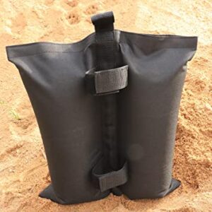 renlog Sand Canopy Weight Bags, 120 LBS Gazebo Tent Weights Sand Bags, 4 Pack (Without Sand)