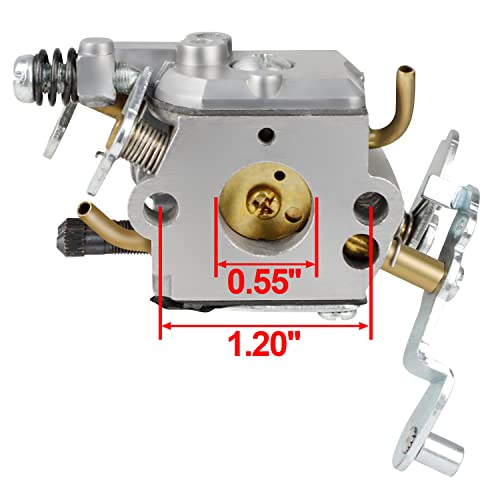 PP5020AV Carburetor 575296301 Air Filter for Poulan Pro PP5020 Chainsaw 2 Stroke Chainsaw Replace 573952201 C1M-W47 Craftsman 358.350982