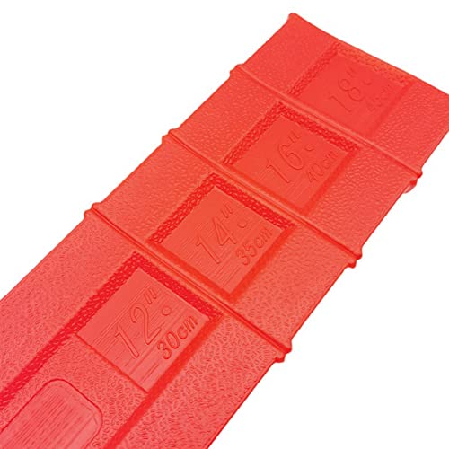 LVOERTUIG 18inch Chainsaw Bar Protective Cover Scabbard Guard Blade Cover(18inch)