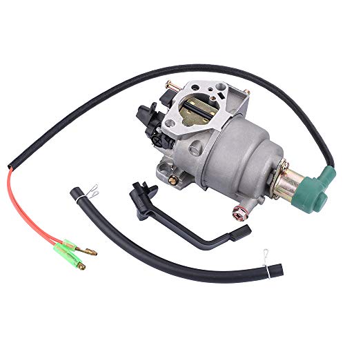 Dalom Carburetor w Fuel Shut-Off Valve for Harbor Freight Predator 420CC Portable Generator 69671 68530 68525 69672 69674 68529 68526 13HP 14HP 15HP 16HP RATO R420-III 7000/8750 Watt